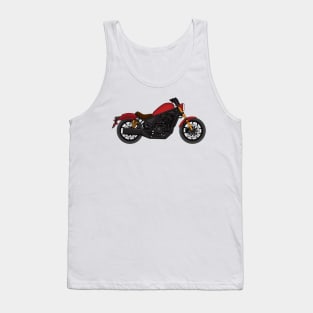 Cool cruiser style motorcycle Tank Top